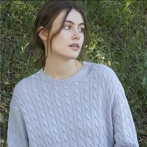 Brandy Melville Cable Knit Sweater